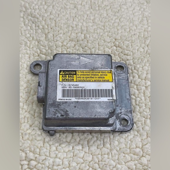 Chevrolet Silverado Air Bag Airbag Sensor Control Module seat 15745462 16761164 - Picture 1 of 12